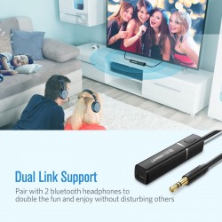 Ugreen - 4.2 for TV headphones PC APTX 3.5mm Aux - Bluetooth 5.0 - adapter - transmitterAudio