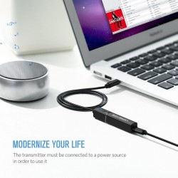 Ugreen - 4.2 for TV headphones PC APTX 3.5mm Aux - Bluetooth 5.0 - adapter - transmitterAudio