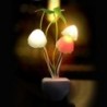Lampka nocna LED - wtyczka ścienna - kolorowe grzybki / kwiat lotosuŚwiatła