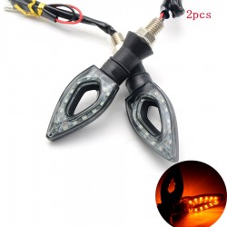 Motorcycle LED turn signal indicators - waterproof - 2 piecesTurning lights