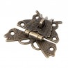 Bronze antique butterfly - hasp - latch - furniture lockFurniture