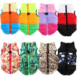 Warm dogs / cats vest - padded jacket with zipperClothing & shoes