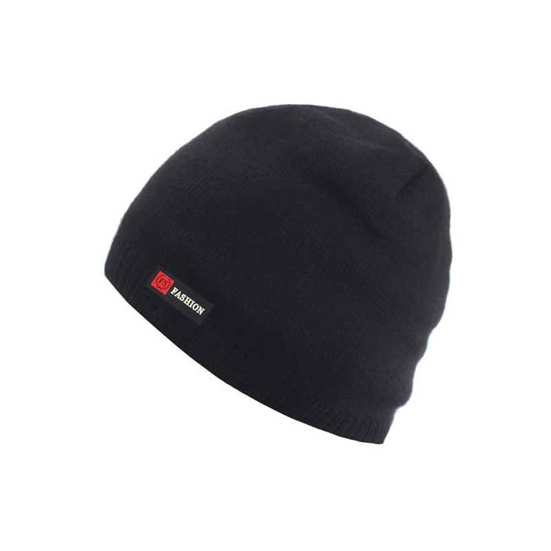 Knitted warm beanie - brimless - unisexHats & Caps