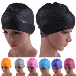 Waterproof silicone swimming cap - unisexSwimming