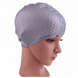 Waterproof silicone swimming cap - unisexSwimming