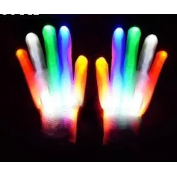 Świecące rękawice szkieletowe - LEDParty