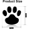 3D animal foot print - car stickerStickers