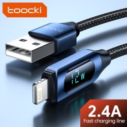 USB fast charging cable - for iPhone - with LED displayCables