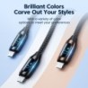 USB fast charging cable - for iPhone - with LED displayCables