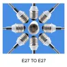 Oprawa E27 do E27 - elastyczna oprawka żarówki - przedłużka - adapter oświetleniaOprawy oświetleniowe