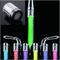 Kran LED - głowica kranowa - 7 kolorówKrany