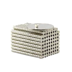 N35 - magnes neodymowy - mocny krążek - 3mm * 2mm - 100 sztukN35