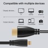 Micro HDMI to HDMI cable - V1.4 - 1080P - ultra HDCables