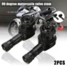 Zawór powietrza do motocykla - zaślepka - kąt 90 stopni - stop aluminium - 2 sztukiMotocykl