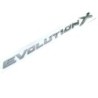 Decorative car emblem - plastic sticker - Evolution X lettersStickers