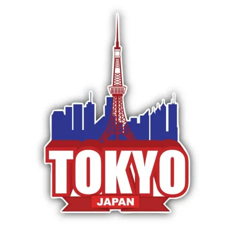 Naklejka samochodowa - Japonia TokioNaklejki