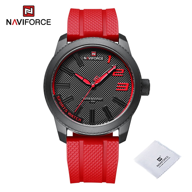 NAVIFORCE - sports Quartz watch - waterproof - silicone strap - waterproofWatches