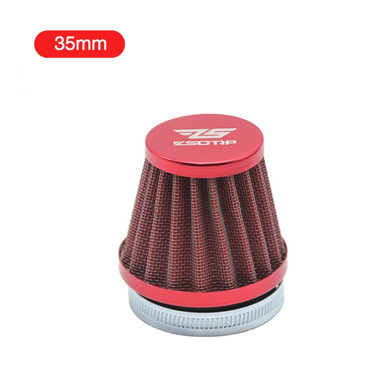 Universal motorcycle carburetor - air filter cleaner - intake pipe - mushroom headCarburettors