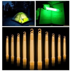 Świecące pałeczki - ultra jasne - oświetlenie kempingowe / awaryjne - 10 sztukNarzędzia