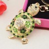 Kryształowy żółw - brelok do kluczyBreloczki Do Kluczy