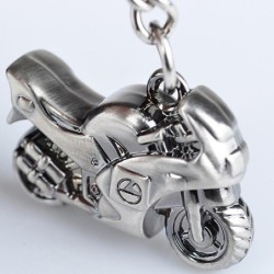 Metalowy brelok do kluczy z motocyklemBreloczki Do Kluczy