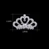 Crystal crown tiara - hair clipHair clips