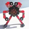 Robot łańcuchowy - fidget spinner - zabawka antystresowaFidget spinner