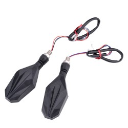 LED motorcycle turn signal lights - super bright indicators - 12V - 2 piecesTurning lights