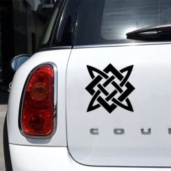 Decorative car sticker - slavic pattern - 15 * 15cmNaklejki