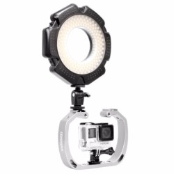 Podwodny aluminiowy monopod do selfie - mocowanie - uchwyt dwuramienny - do kamer GoProUchwyty
