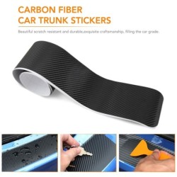 Rear bumper protector - carbon fiber stickerInterior parts
