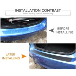 Rear bumper protector - carbon fiber stickerInterior parts