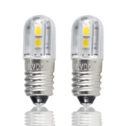 E10 / BA9S - żarówka LED - oświetlenie wnętrza - 4 sztukiE10