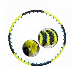 Dwurzędowy magnetyczny hula-hoop - masaż fitness - sprzęt cardioSprzęt