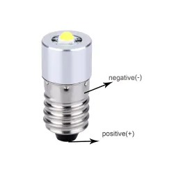 E10 - LED flashlight bulbE10