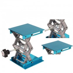 100x100mm - aluminiowy stół podnośny - laboratorium grawerowania drewna - stojak podnoszący - platformaElektronika & Narzędzia