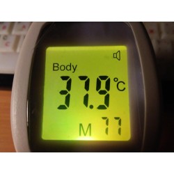 Wielofunkcyjny - na podczerwień - cyfrowy - bezdotykowy termometr do ciałaTermometry