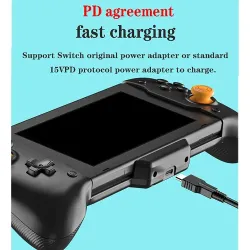 Ręczny uchwyt - podwójny silnik wibracyjny - 6-osiowy żyroskop - Joycon - dla kontrolera Gamepad Nintendo SwitchSwitch