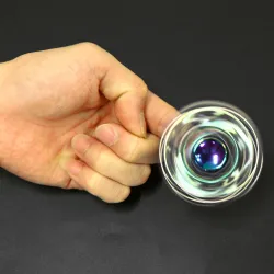 Tęczowe czaszki - ręczny fidget spinner - metalFidget spinner