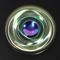 Tęczowe czaszki - ręczny fidget spinner - metalFidget spinner