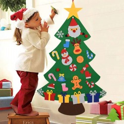 Filcowa choinka - świąteczna dekoracja DIYŚwięta Bożego Narodzenia