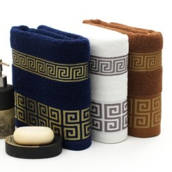 Luksusowy ręcznik kąpielowy / plażowy - turecki haft - bawełnaWłókienniczy