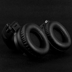 Profesjonalne słuchawki studyjne dla DJ-ów - przewodowy zestaw słuchawkowy stereo - z mikrofonemSłuchawki