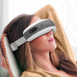 Smart eye massager - heated air compression - tired eyes - dark circles - massage - relaxation - BluetoothMassage