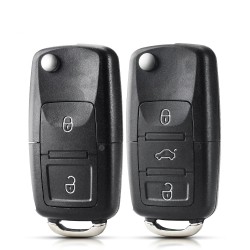 Etui na kluczyk z 2 / 3 przyciskami - obudowa - do Volkswagen / SEAT / SkodaKluczyki