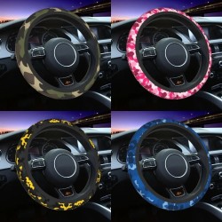 Anti-slip car steering wheel cover - camouflage printSteering wheel covers