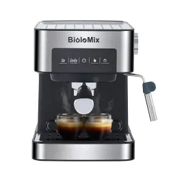 copy of BioloMix - ekspres do kawy - do espresso / cappuccino / latte / mokka - ze spieniaczem do mleka - 20 BarBar Zaopatrzenie
