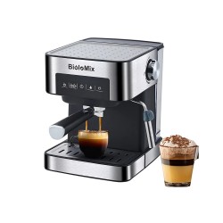 copy of BioloMix - ekspres do kawy - do espresso / cappuccino / latte / mokka - ze spieniaczem do mleka - 20 BarBar Zaopatrzenie