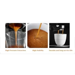 copy of BioloMix - ekspres do kawy - do espresso / cappuccino / latte / mokka - ze spieniaczem do mleka - 20 BarBar Zaopatrzenie