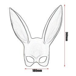 Face mask with rabbit ears - Halloween / masqueradesMasks